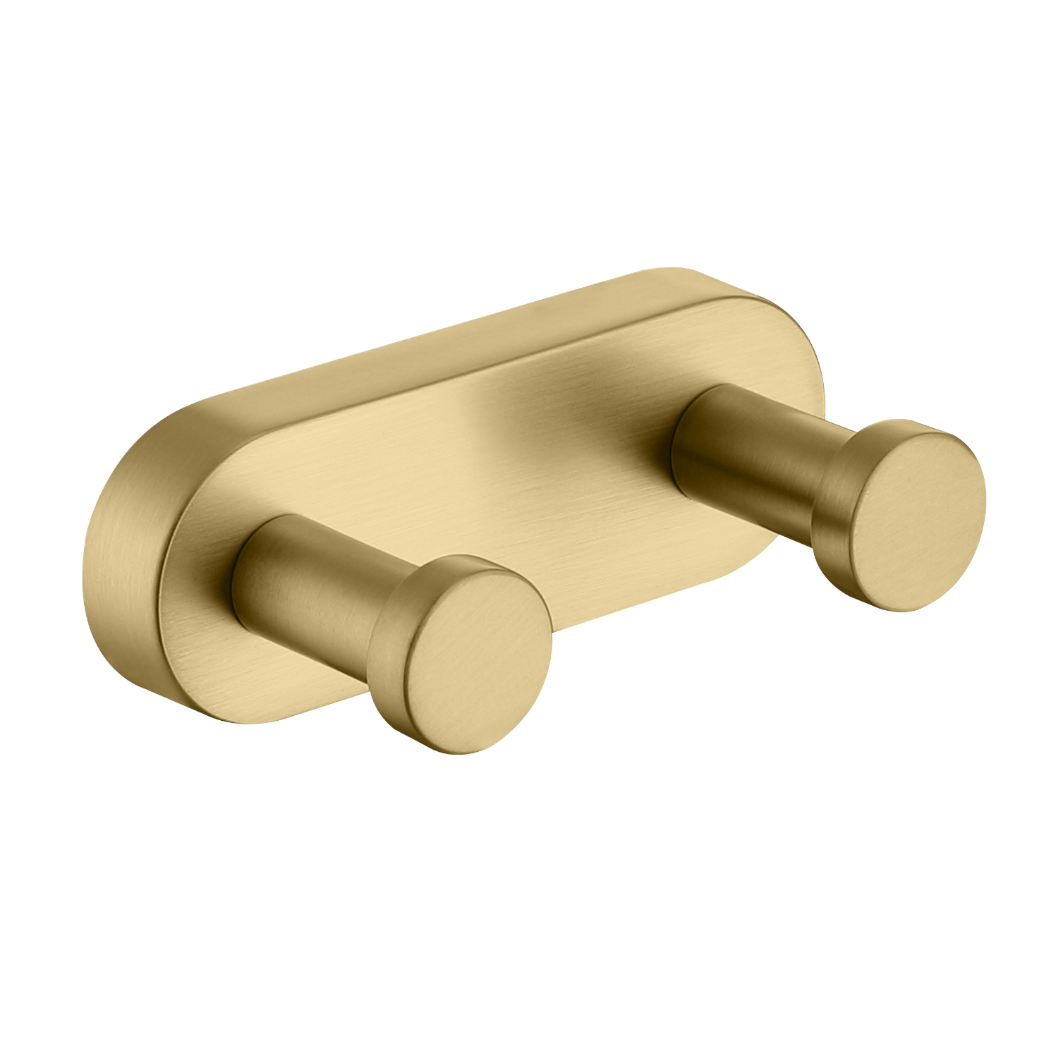 Крючок для полотенец Raglo двойной, сатин золотой (R300.052.03) - фото 1