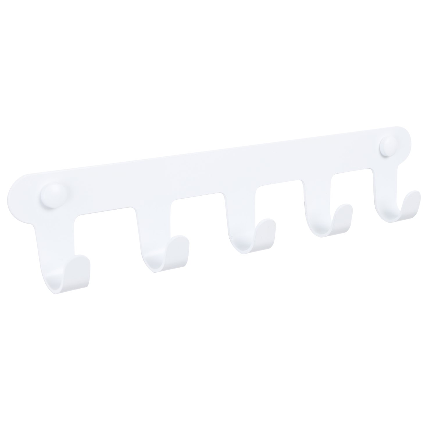 Планка 5 крючков Fixsen PRACTICA, белый (FX-805W-5) - фото 1