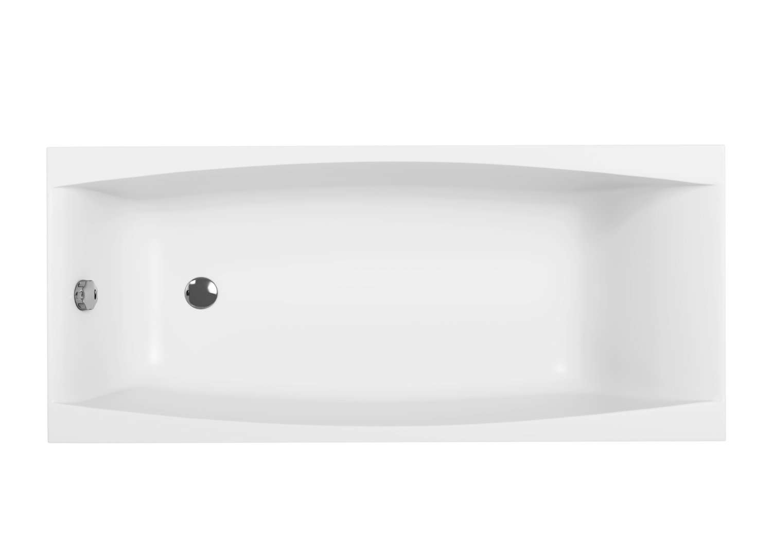 Ванна Cersanit  прямоугольная VIRGO 170x75 (63353) - фото 1