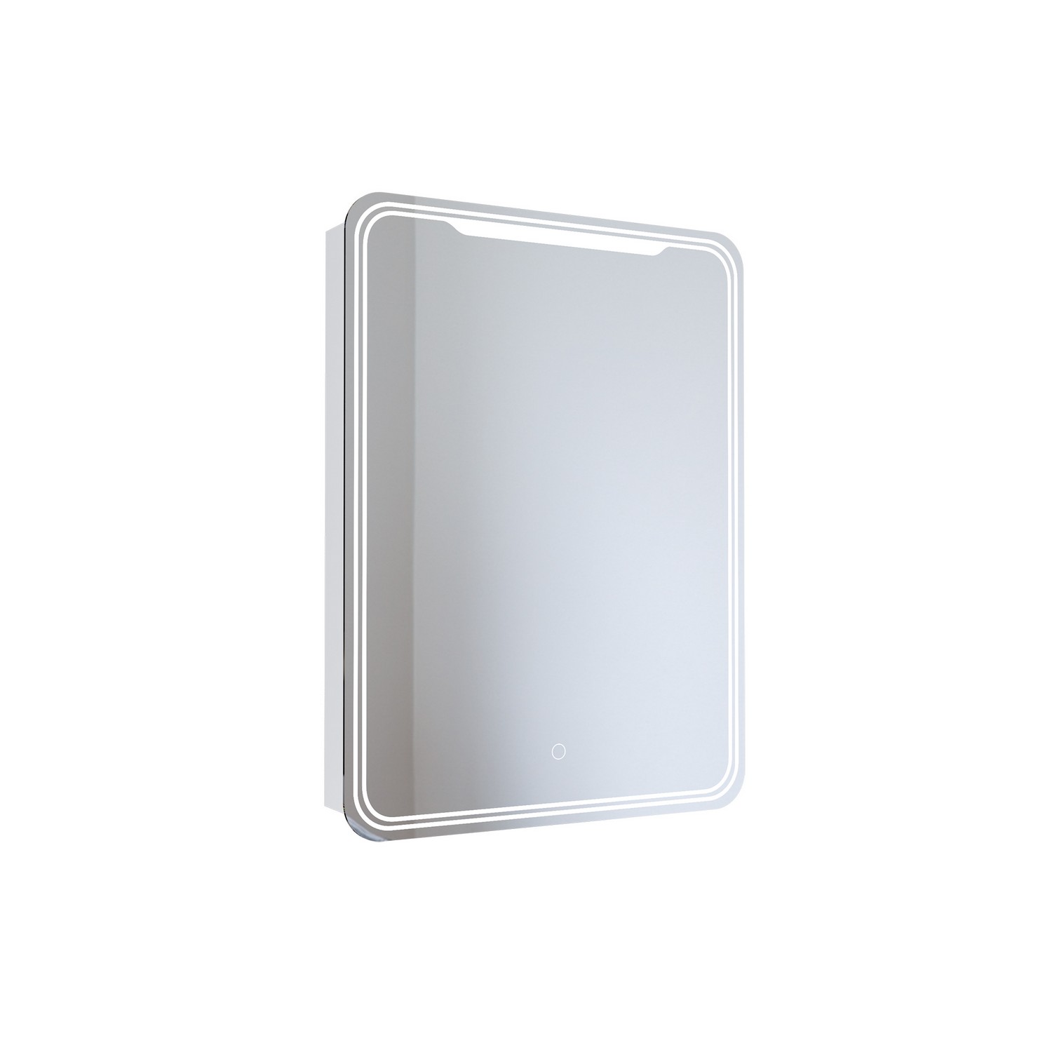 Зеркало шкаф MIXLINE 600*800 (ШВ) правый, сенсорный выкл, светодиодная подсветка ВИКТОРИЯ (547256) - фото 1