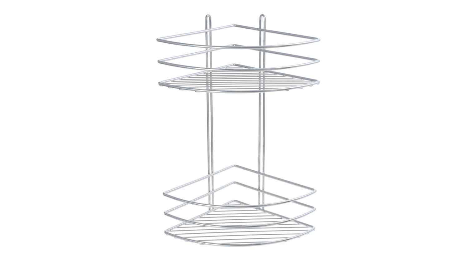 Полка Fixsen угловая двухэтажная цвет серый (FX-710-2)