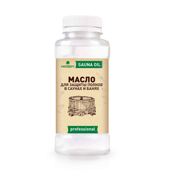 Масло для защиты полков в саунах и банях PROSEPT SAUNA OIL 0,25л (004-025) Масло для защиты полков в саунах и банях PROSEPT SAUNA OIL 0,25л (004-025)