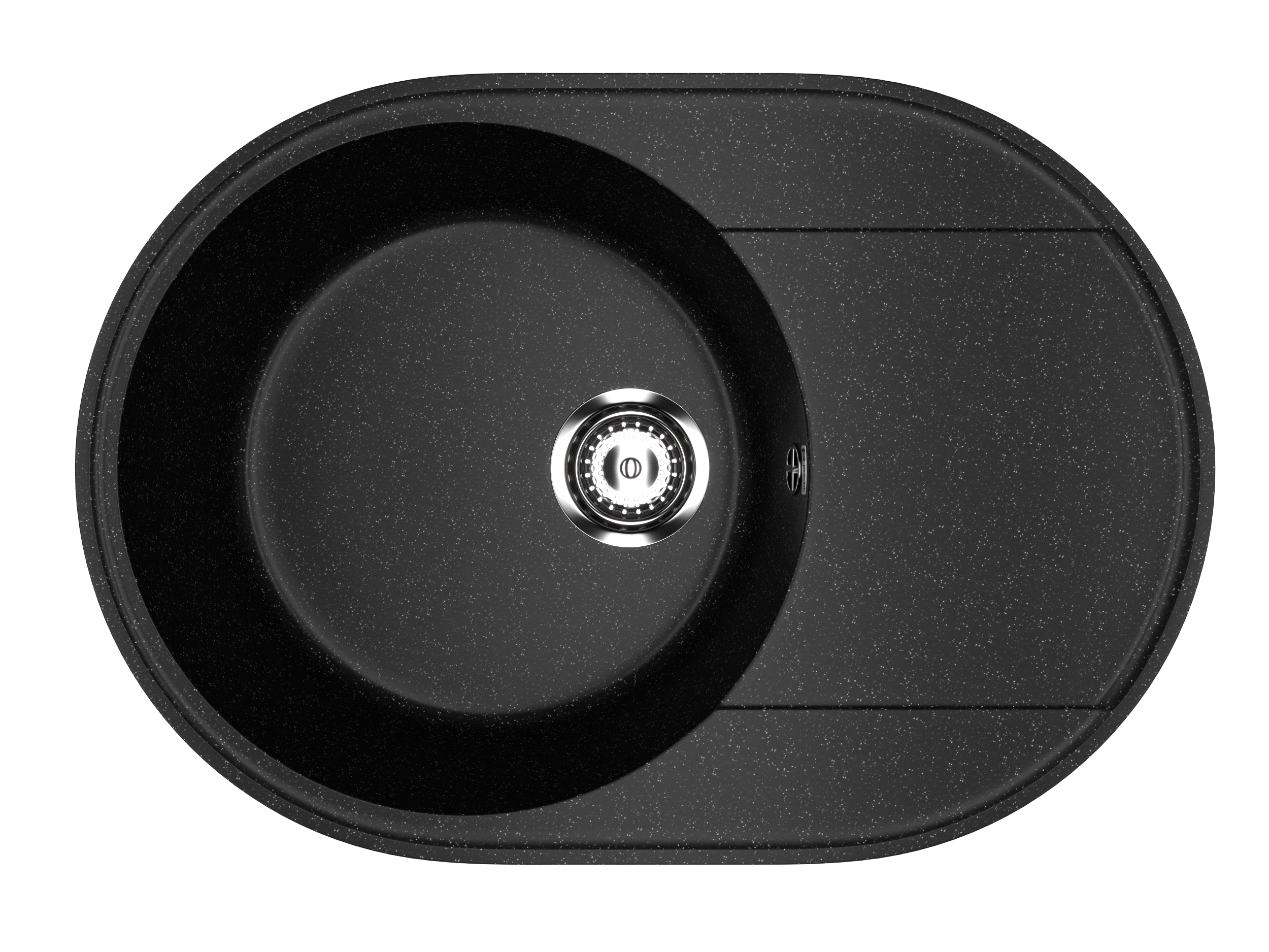 Мойка Practik черный оникс (PR-M 610-004)