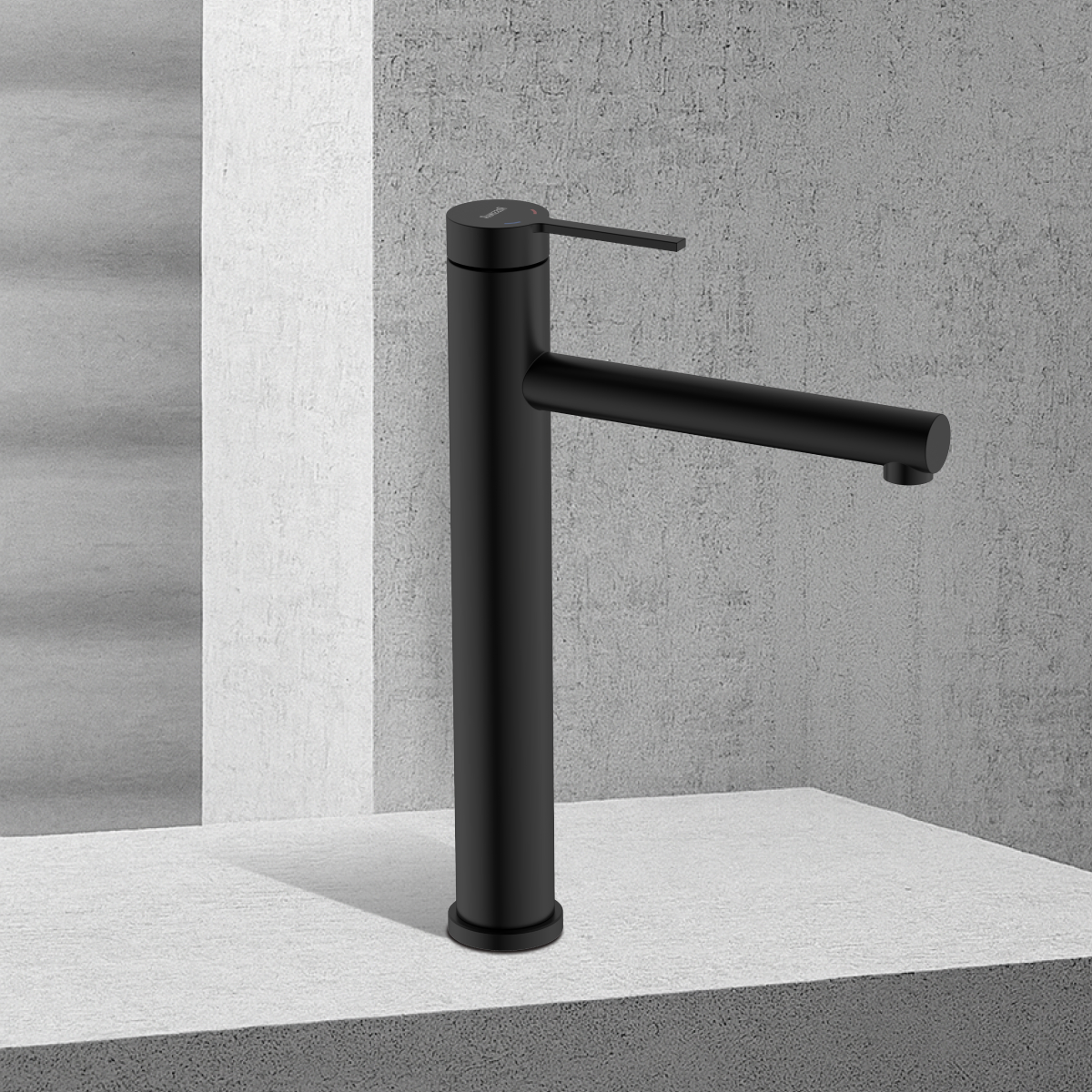 Смеситель Rossinka для раковины высокий монолитный (RSF-1715S-BL) - фото 2