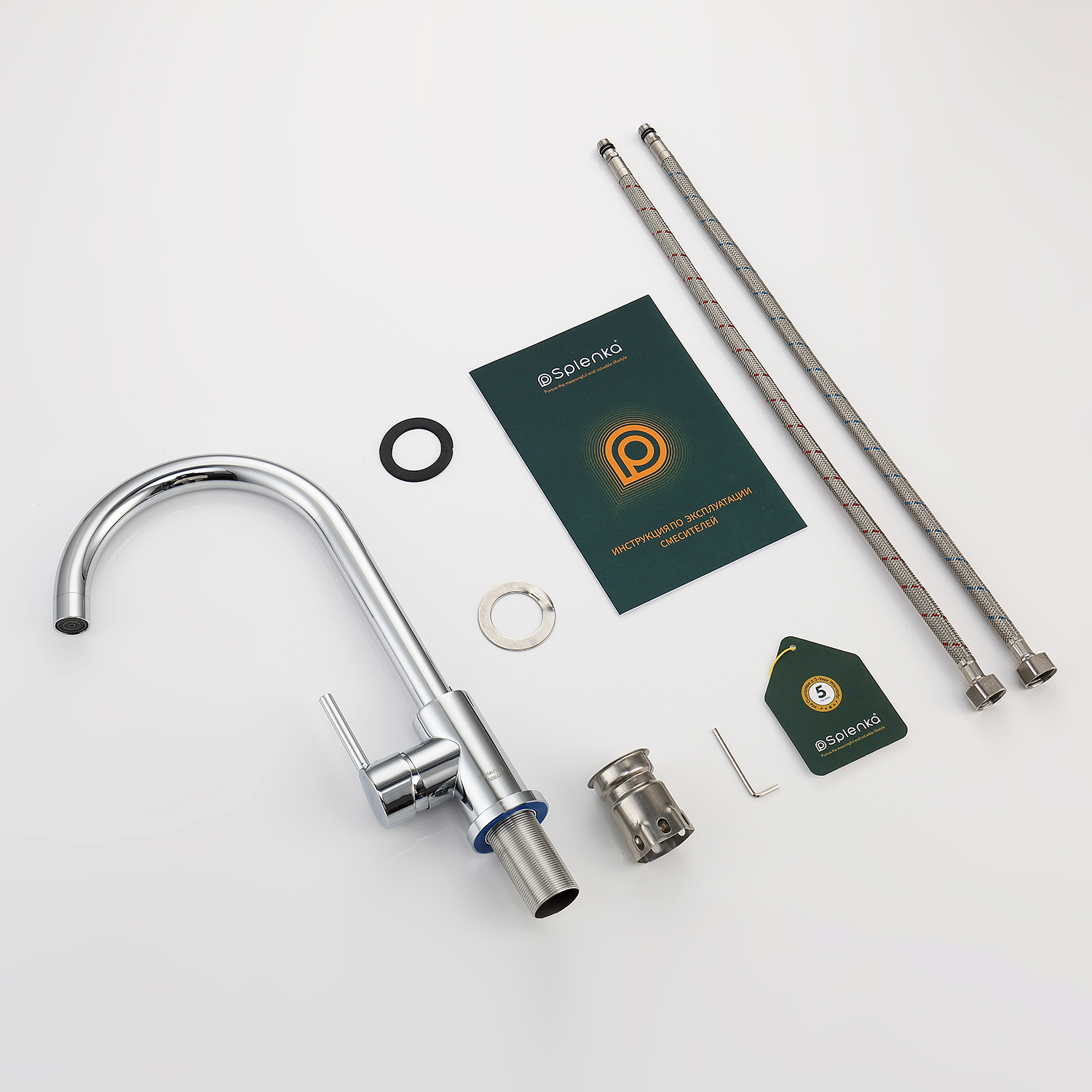 Смеситель Splenka для кухни (S201.40) - фото 8