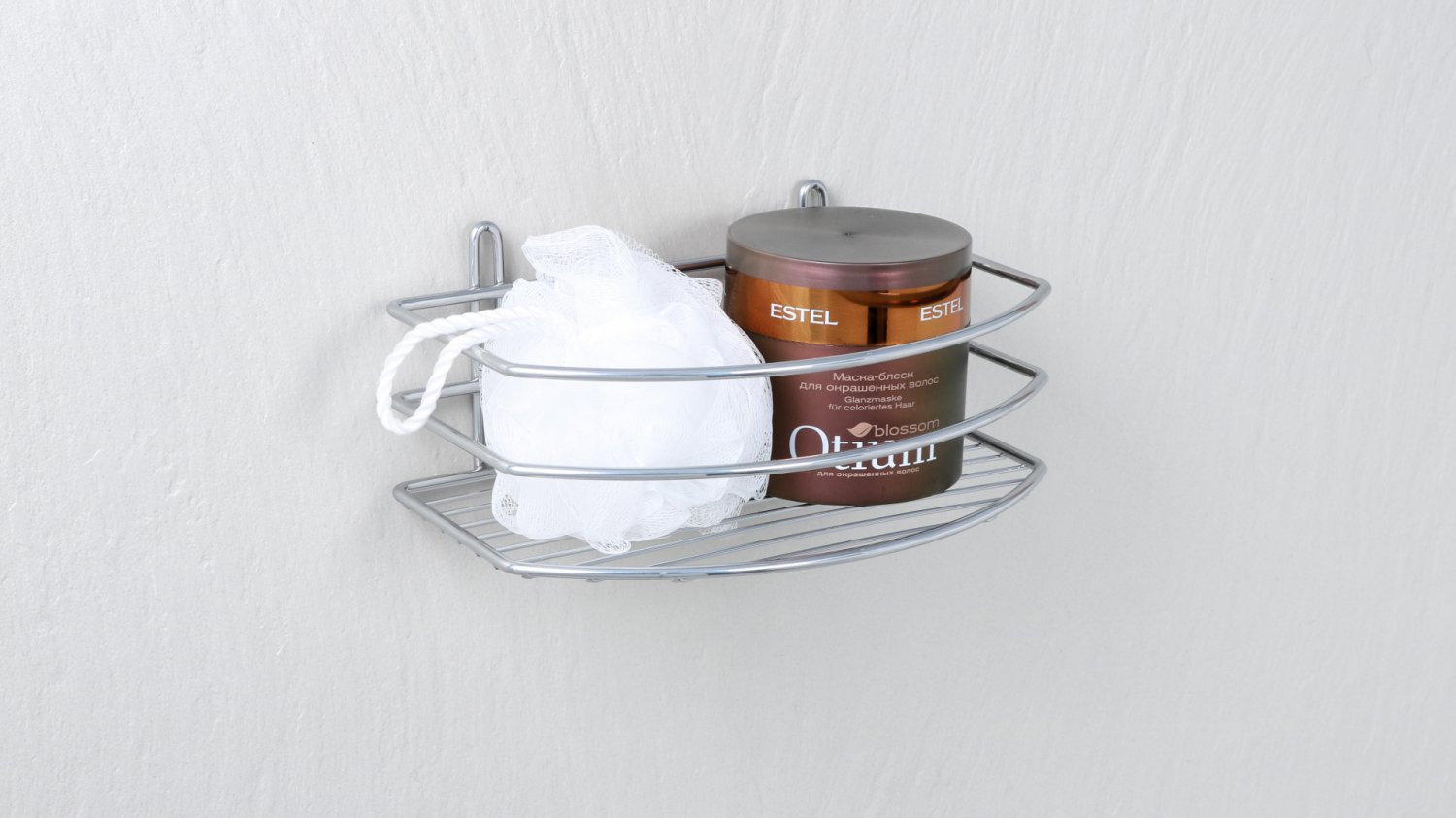 Полка Fixsen овальная одноэтажная цвет серый (FX-720-1) - фото 2