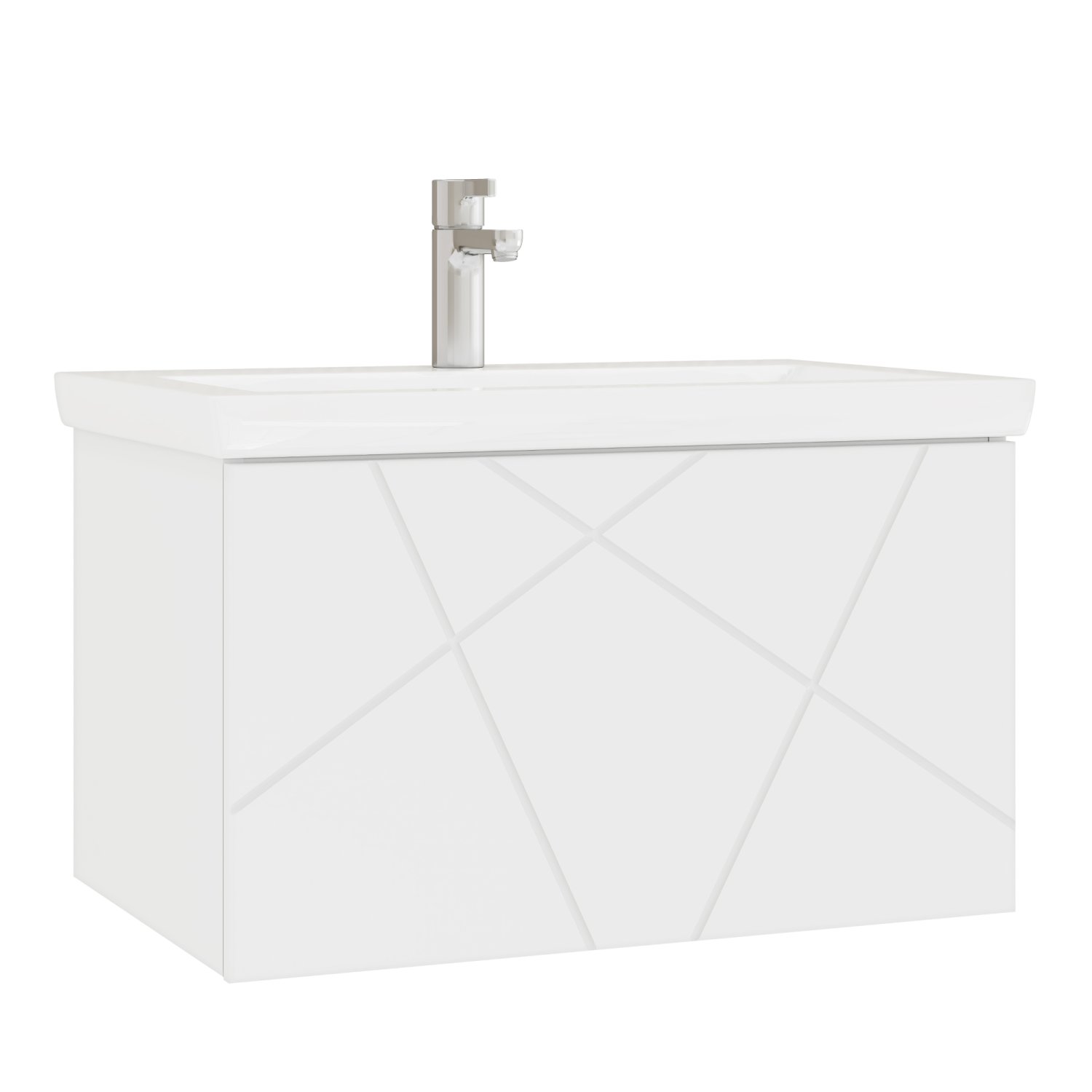 Тумба VIGO под раковину Geometry 600-0-1 (Como) навесная (033)