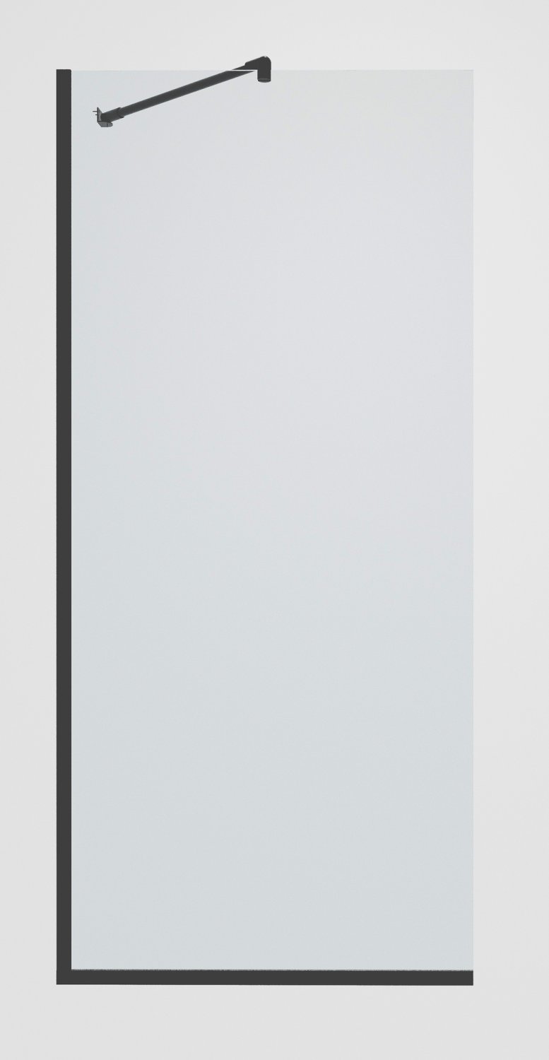 Душевая перегородка Timo TP-1190/03C-8 в узком  профиле 1950*1190, стекло прозрачное 8 мм (T10) - фото 1