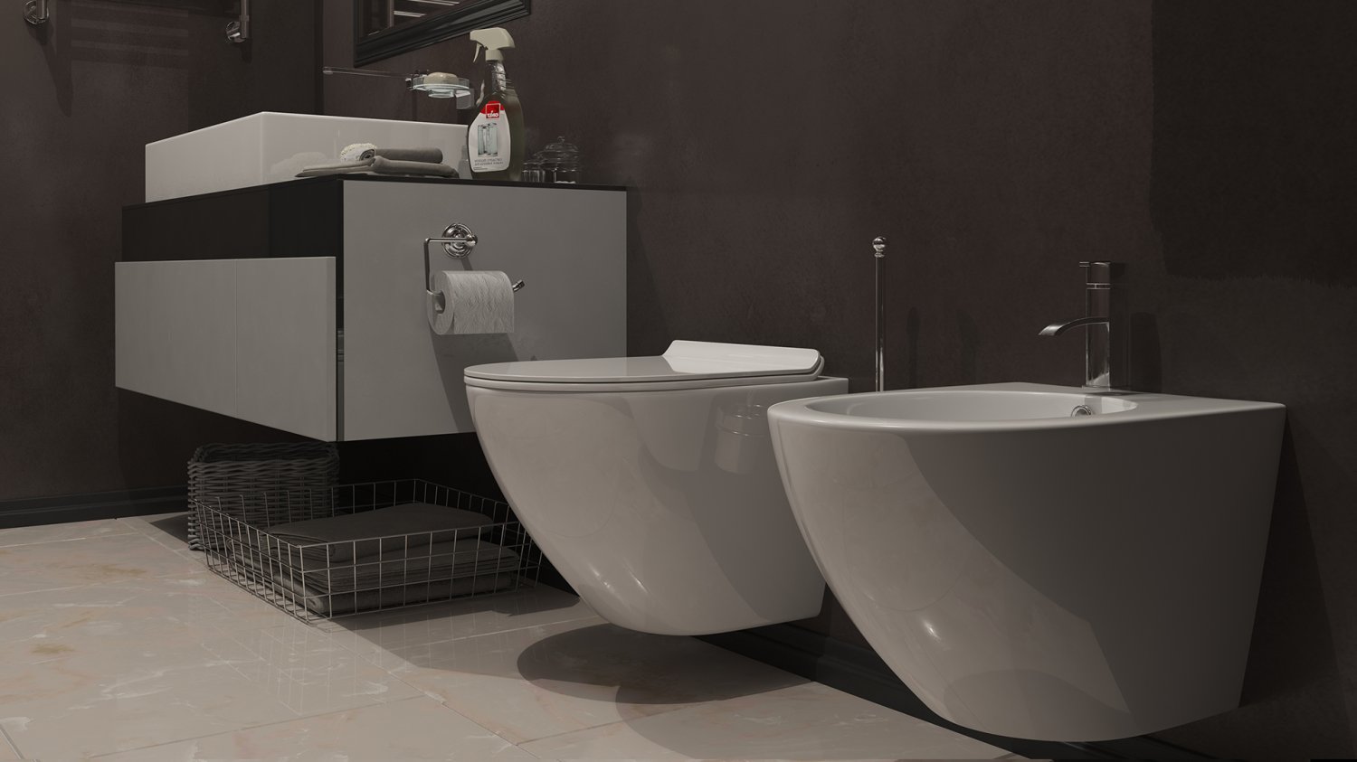 Биде подвесное TIMO KULO 490*365*325 (TK-404MB) - фото 2