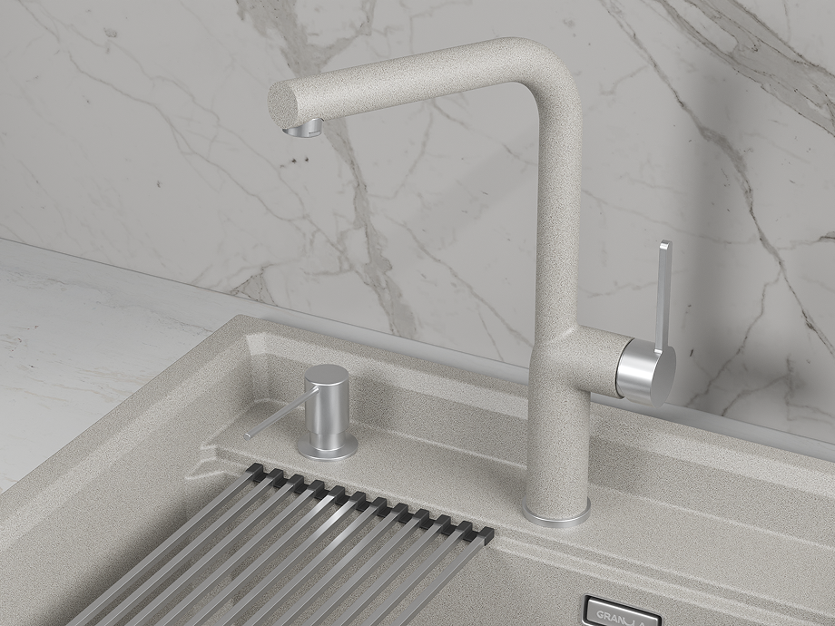 Смеситель для кухни GRANULA (9502, БАЗАЛЬТ) - фото 2