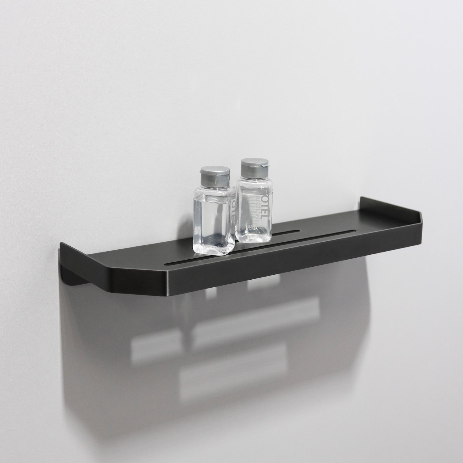 Полка прямоугольная одноэтажная Fixsen Hi-Tech графит (FX-843F) - фото 2