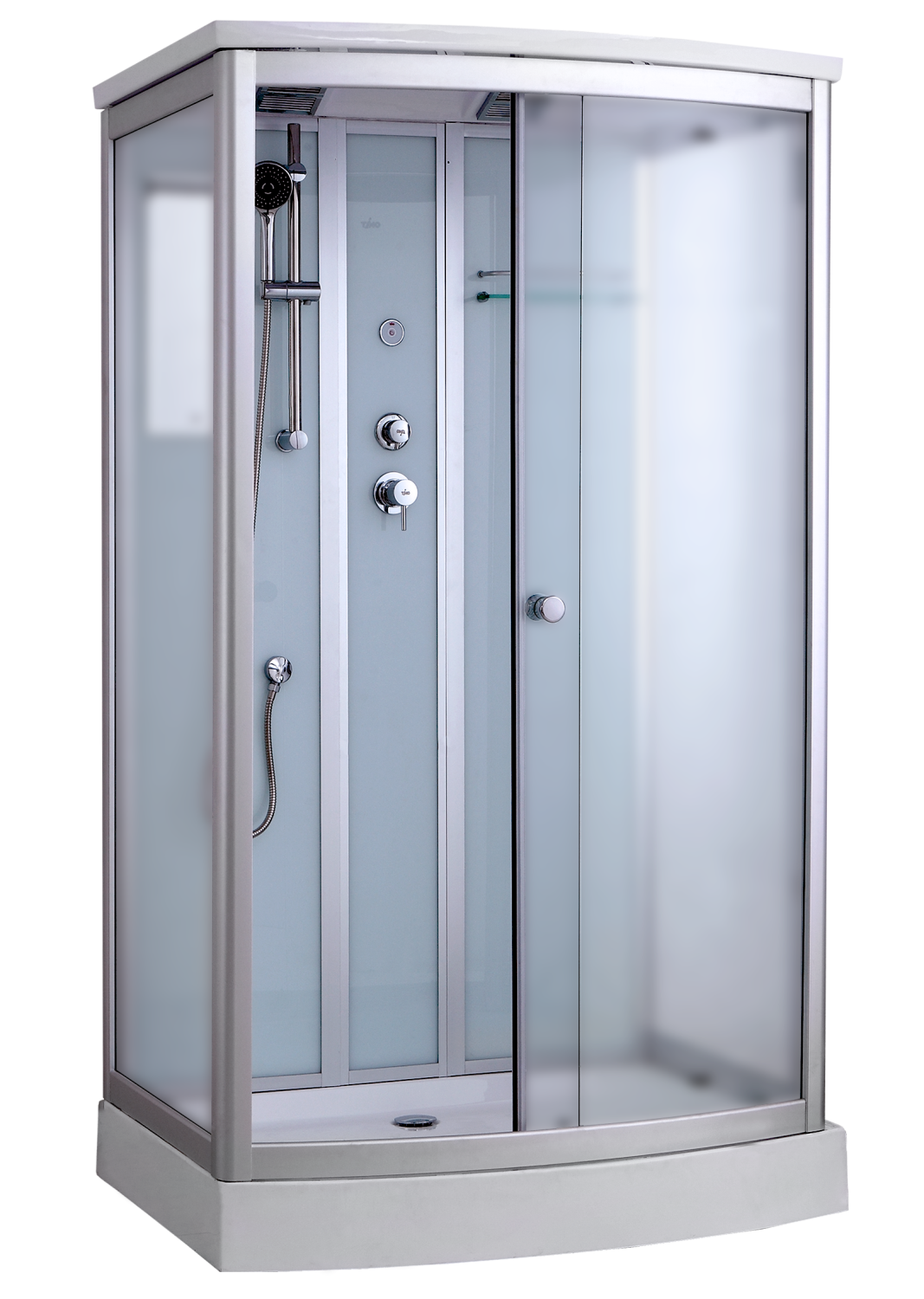 Душевая кабина Timo Standart Silver Fabric 120*90*220  (T-6615SF) - фото 1