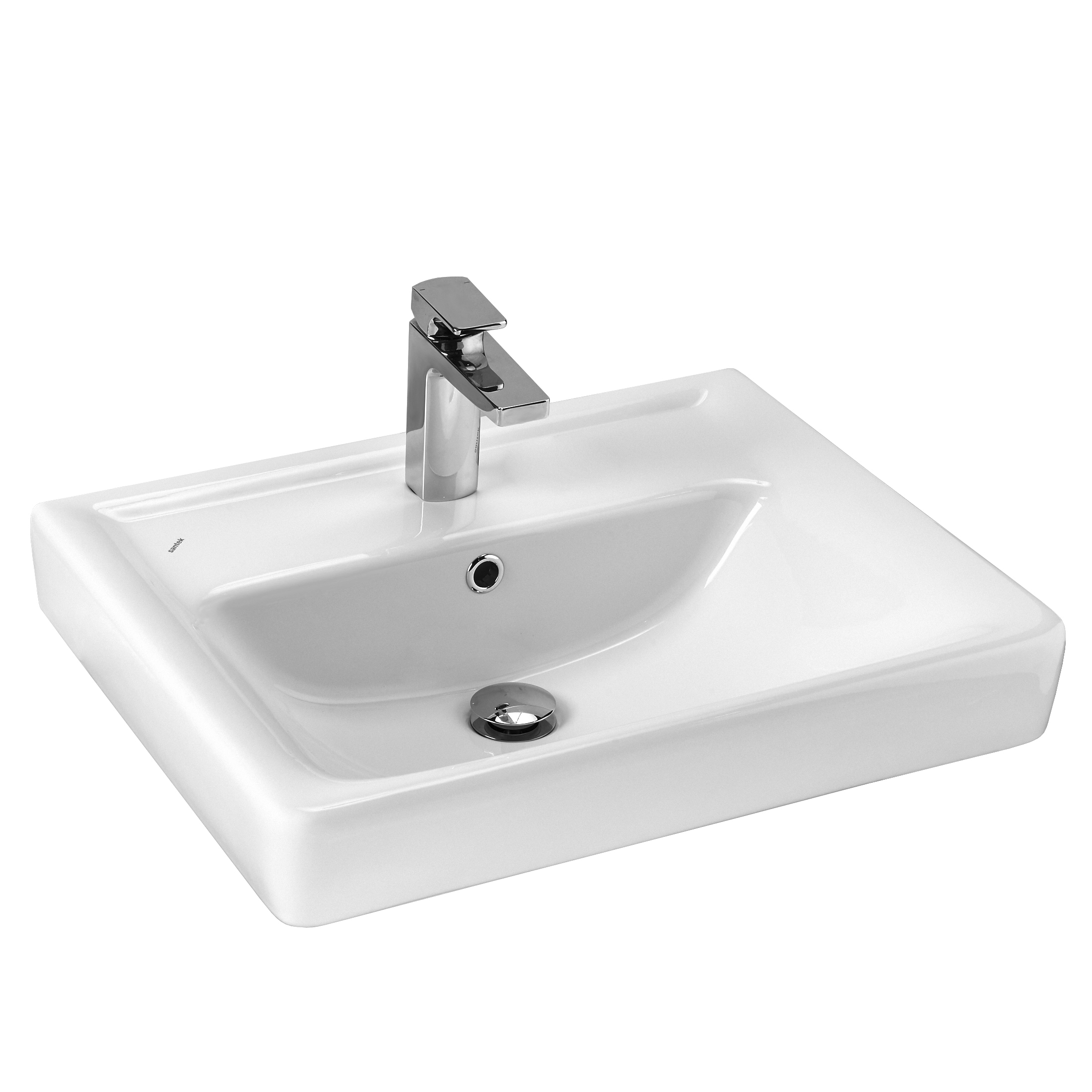 Мебельная раковина Aquaton Santek Тигода 60 (1WH302082) Мебельная раковина Aquaton Santek Тигода 60 (1WH302082)