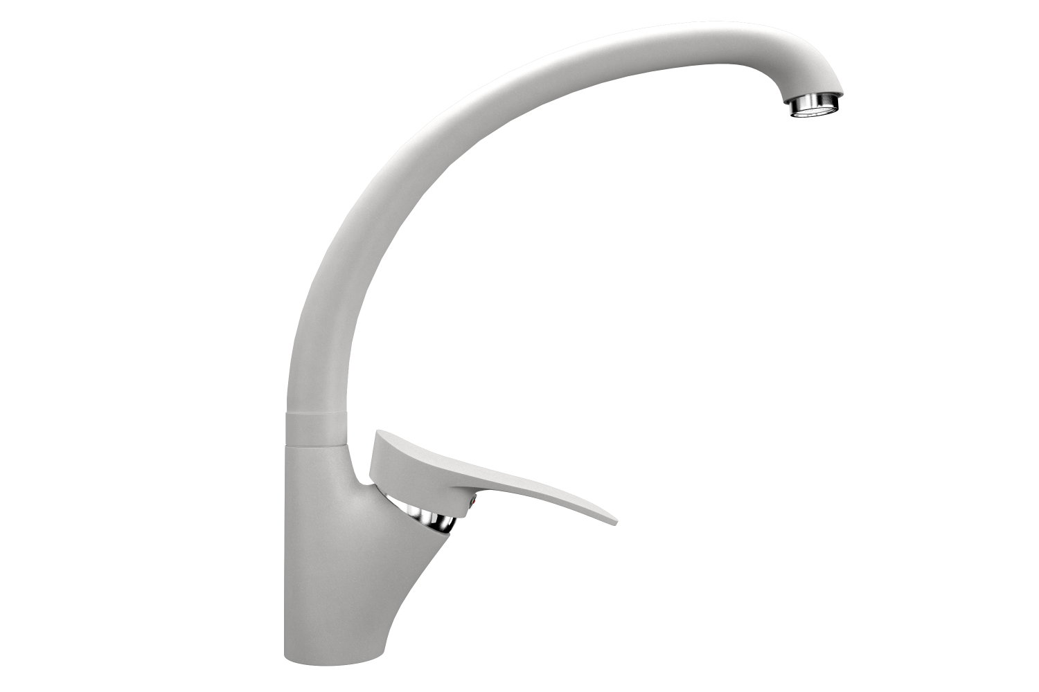 Смеситель для кухни ULGRAN Classic ультра-белый (U-001-341) - фото 1