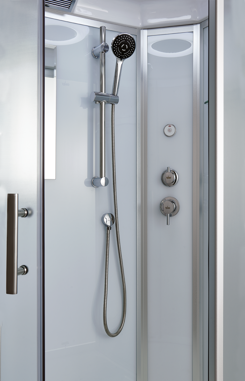 Душевая кабина Timo Standart Silver Fabric 120*85*220  (T-6602SRF) - фото 2