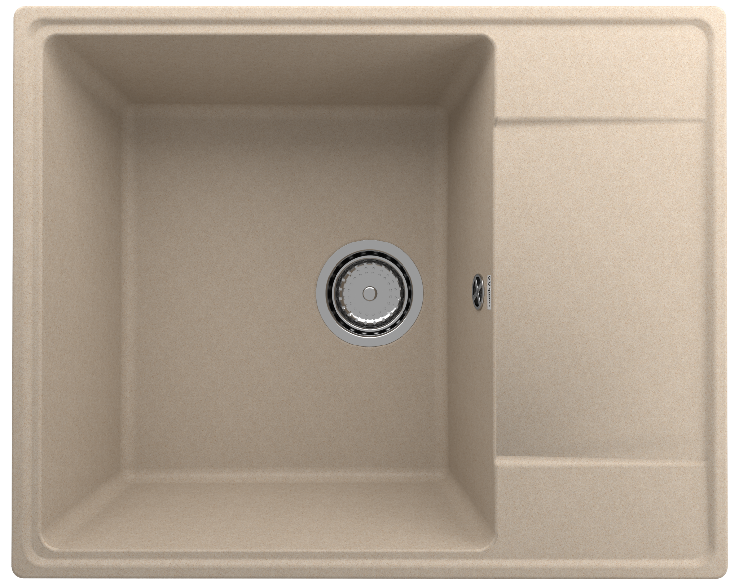 Мойка ULGRAN Quartz десерт (Prima 605-03) - фото 1