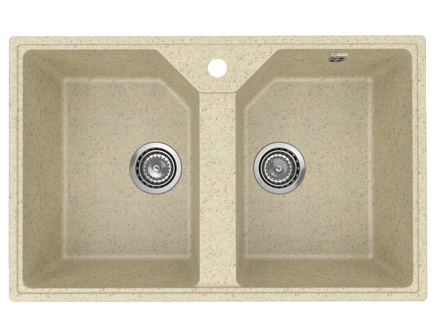 Мойка Practik слоновая кость (PR-M 770-002) - фото 1