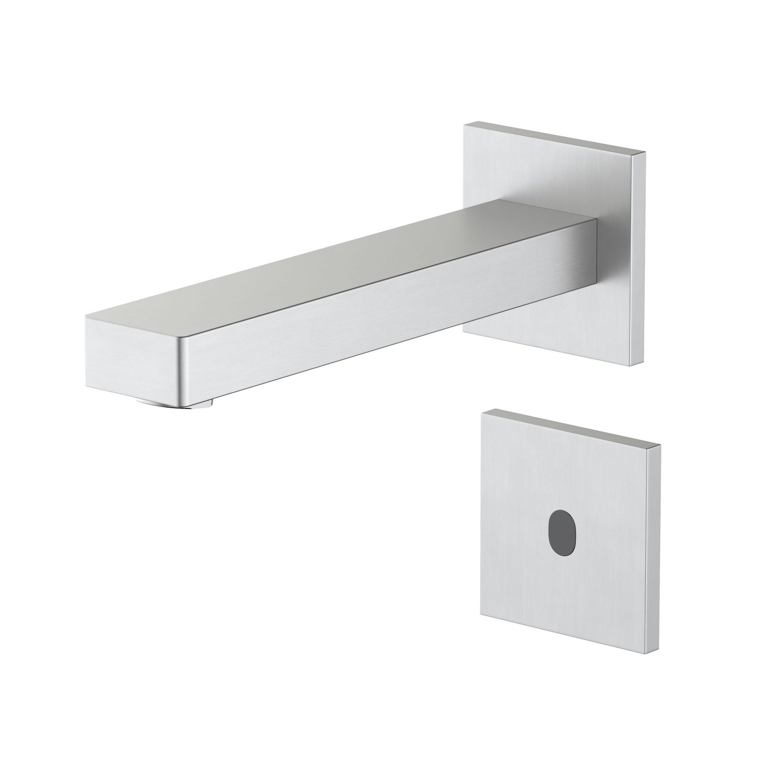 Смеситель для раковины встроенный, сенсорный Timo Selene никель (2073/13SM)