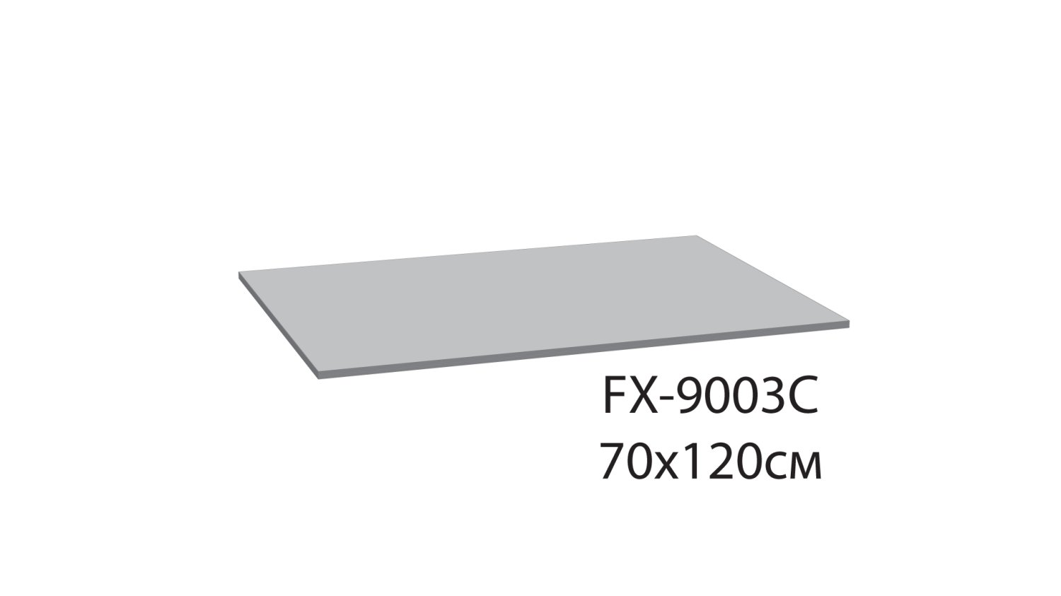 Коврик для ванной Fixsen Family, голубой, 1-ый (70х120 см), (FX-9003C) - фото 3