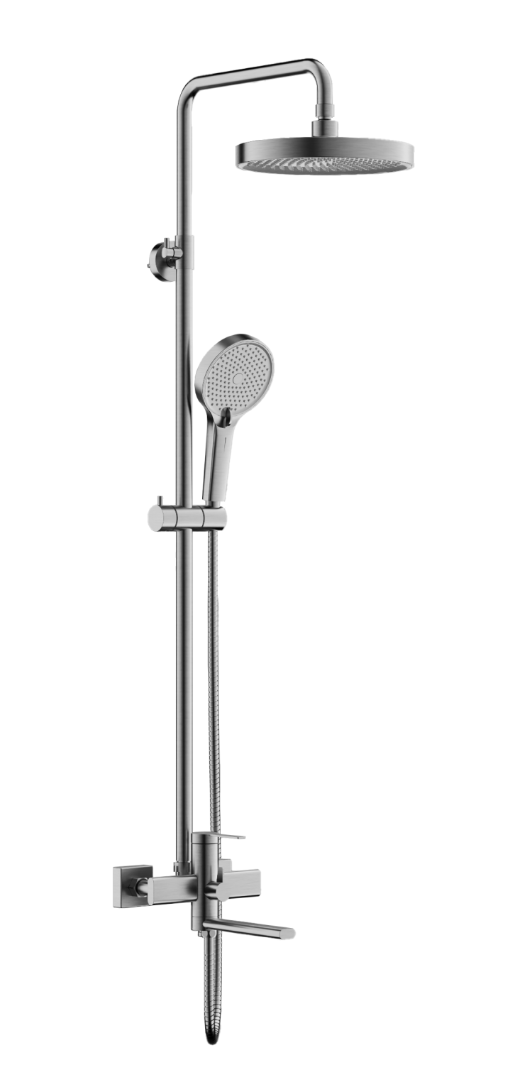 Душевая система BELZ сатин (B24813-1) - фото 1