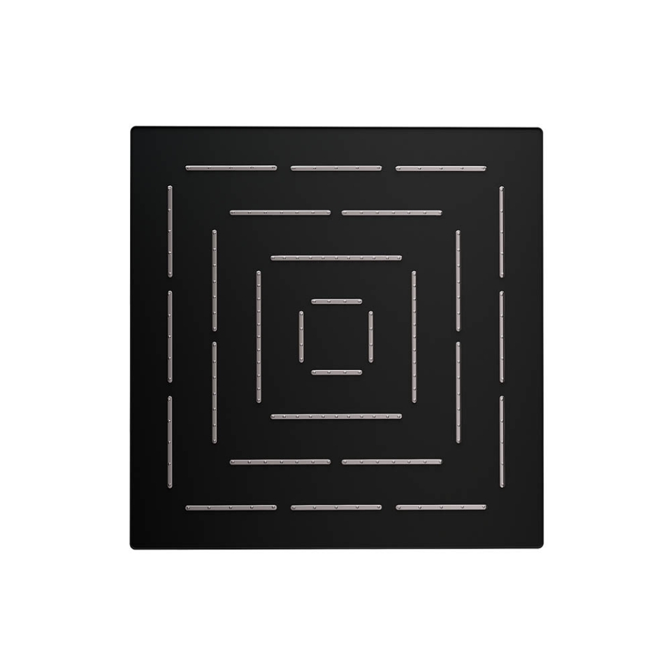 Верхний душ Jaquar Maze 1-режимный, 300х300 мм, черный матовый (OHS-BLM-1639) - фото 1