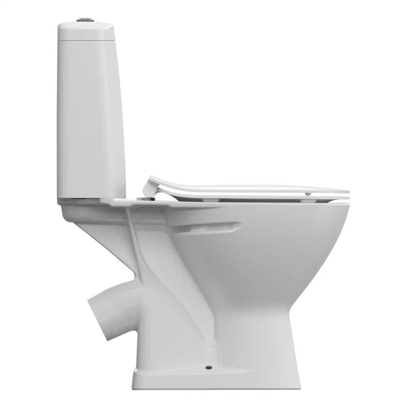 Унитаз компакт Cersanit FLAVIS 031 3/6 DPL EO slim (64288) - фото 8