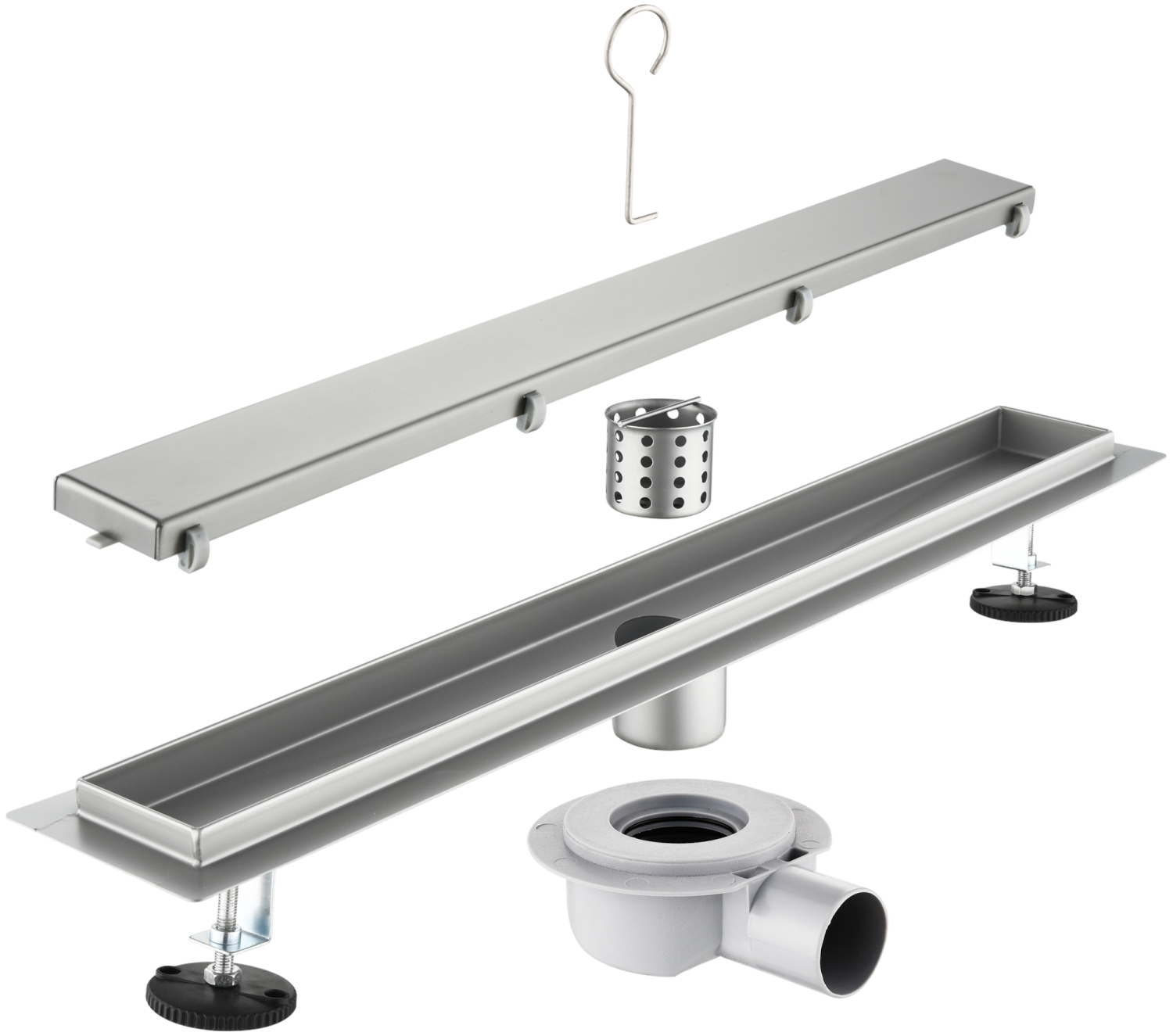 Трап для душа под плитку Savol 30 см (S-DL01L-30) - фото 1