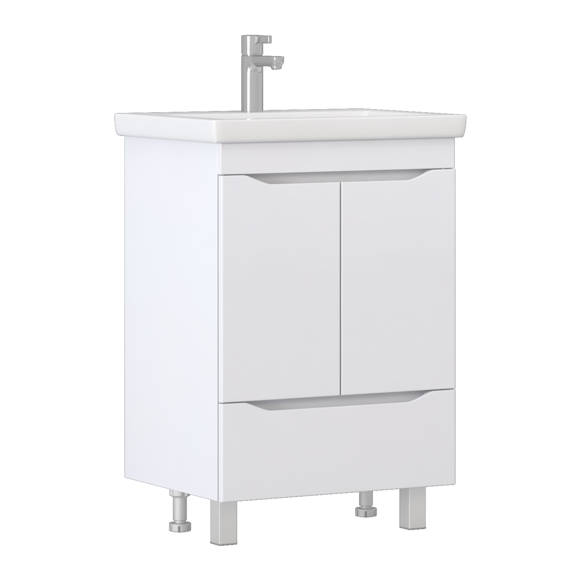 Тумба VIGO под раковину Grani 600-2-1 (Como) (284) Тумба VIGO под раковину Grani 600-2-1 (Como) (284) - фото 1