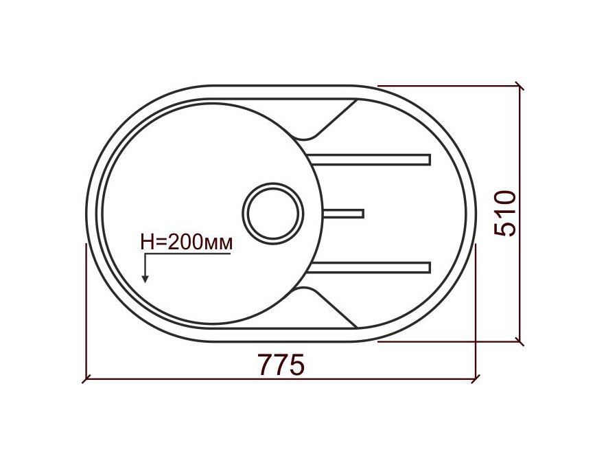 Кухонная мойка TOLERO R-116 (R-116 №923 (Белый)) - фото 3