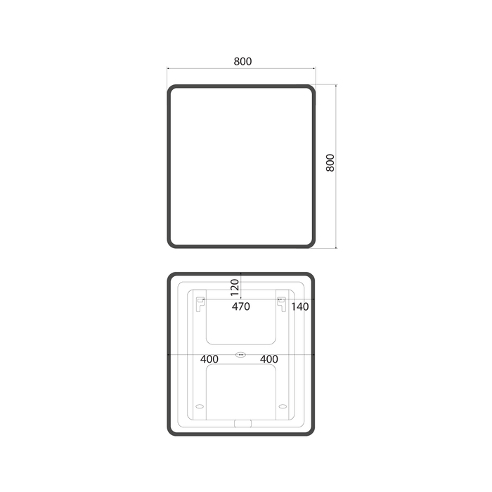 Зеркало с подсветкой IDDIS Cloud X 80 см (CLX8000i98) Зеркало с подсветкой IDDIS Cloud X 80 см (CLX8000i98) - фото 9
