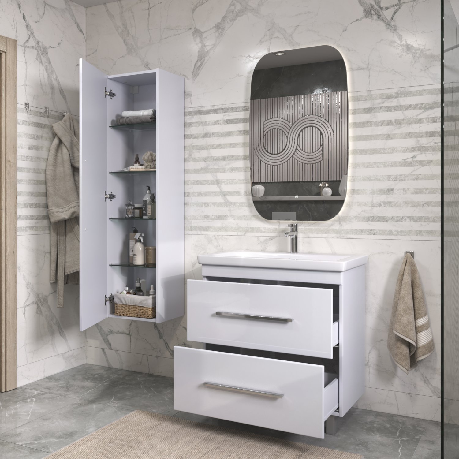 Шкаф VIGO навесной Land 400 (22) - фото 2