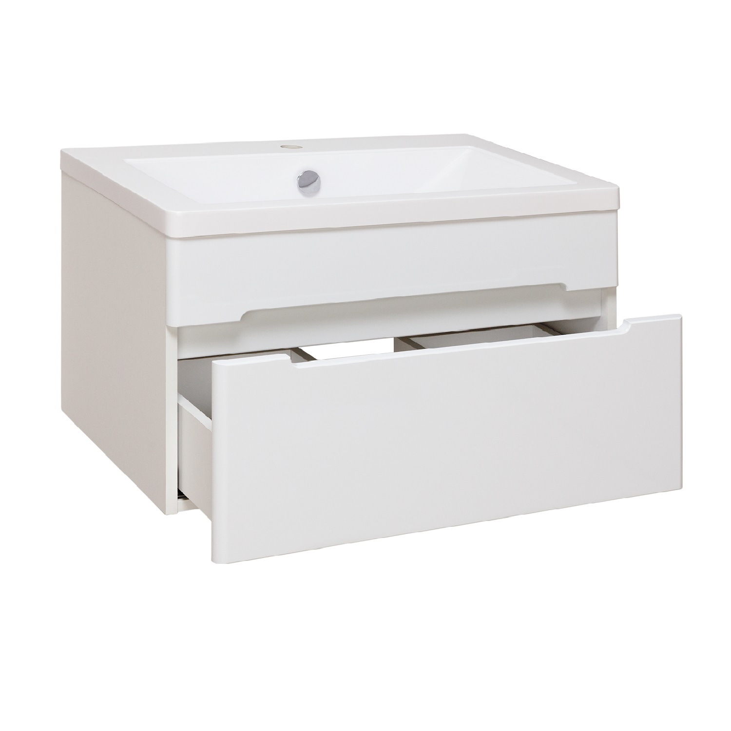 Тумба Runo Парма 75 подвесная 1 ящик под умывальник УТ000001838 (Omega 75) (00000001140) - фото 2