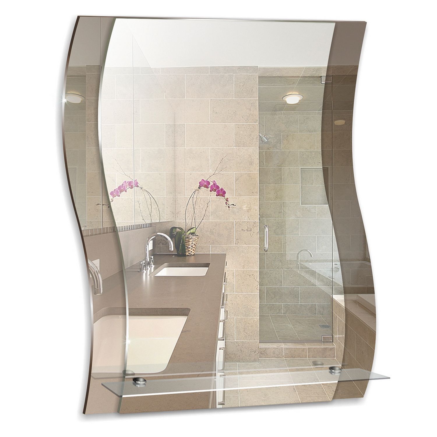 Зеркало без подсветки MIXLINE Элегия 550*685 (525381) 