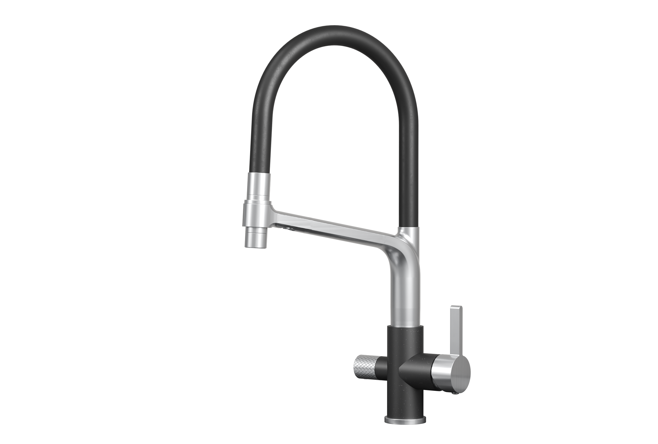 Смеситель для кухни GRANULA (5083, ШВАРЦ) - фото 1
