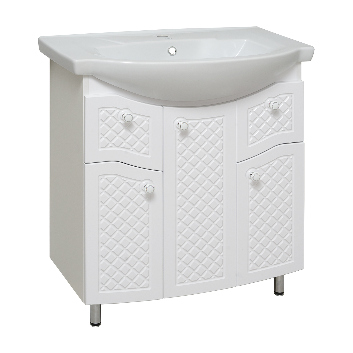 Тумба Runo Милано 65 под умывальник 00000000438 (Элеганс 65) (УТ000002087) - фото 2