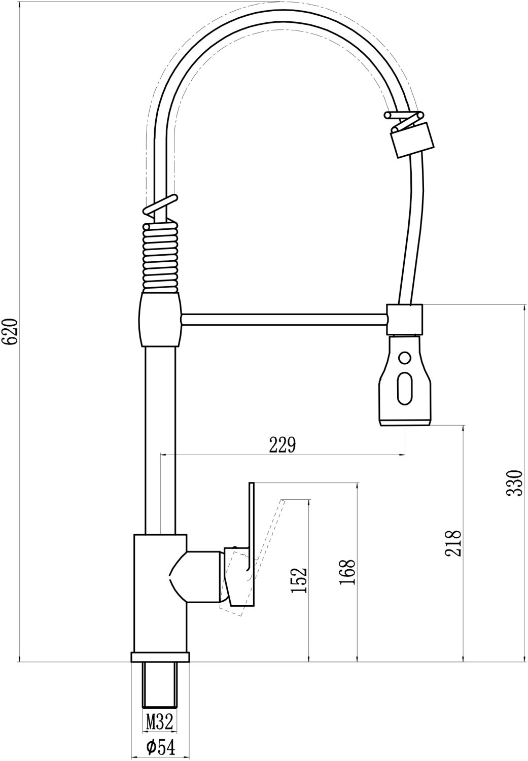 Смеситель для кухонной мойки Savol (S-002802L) - фото 2