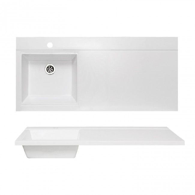 Умывальник Runo мебельный Гамма 105 лайт правое крыло (00-00001119)