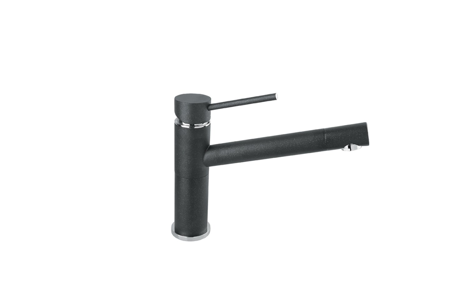 Смеситель для кухонной мойки Timo Saona (2303F anthracite) - фото 1