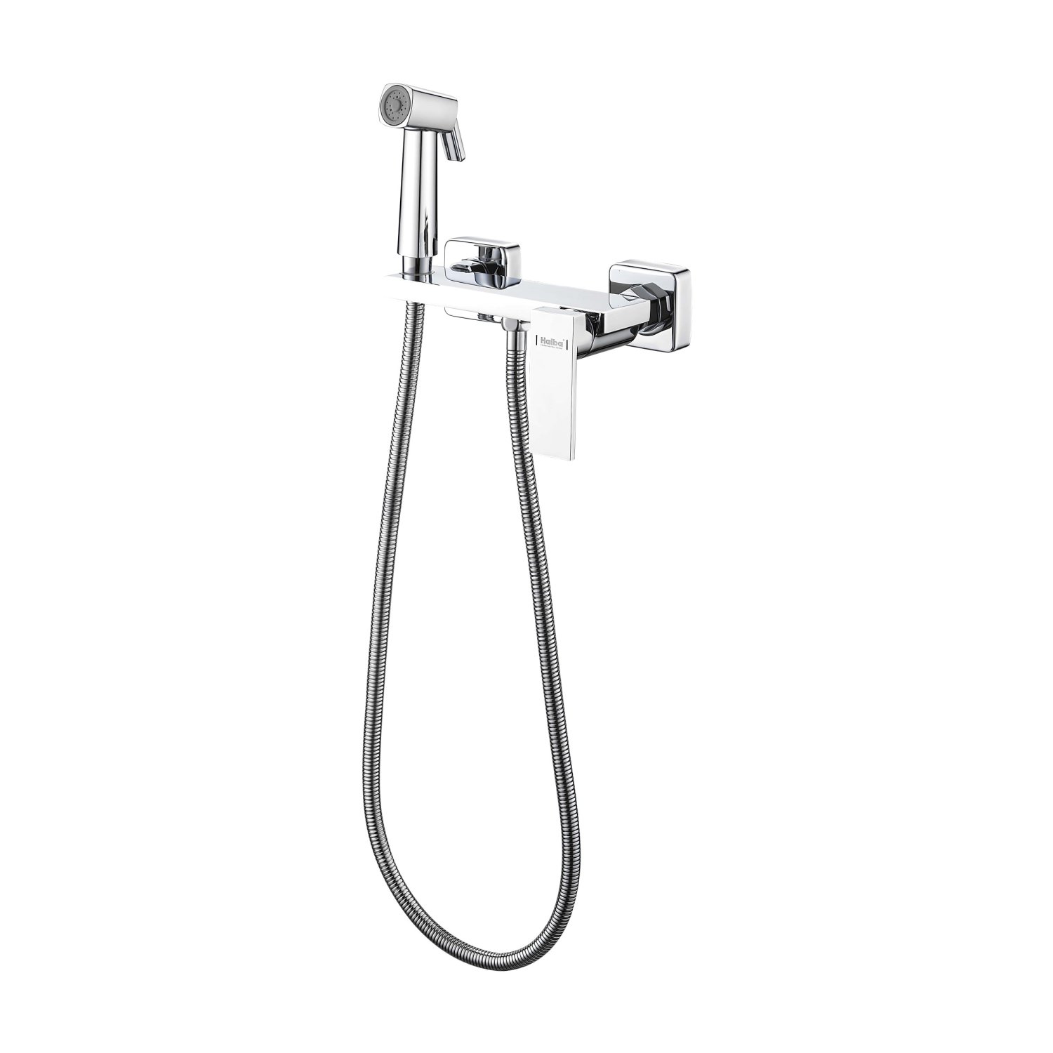 Гигиенический душ со смесителем Haiba хром (HB5517) - фото 1