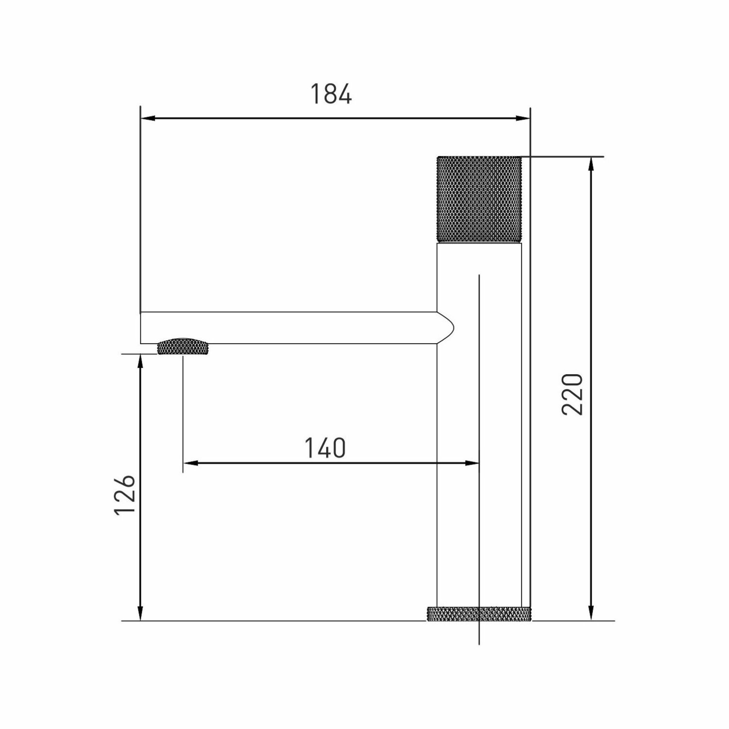Смеситель для раковины MIXLINE ML40-04 "Flat" 35k (553907) - фото 5
