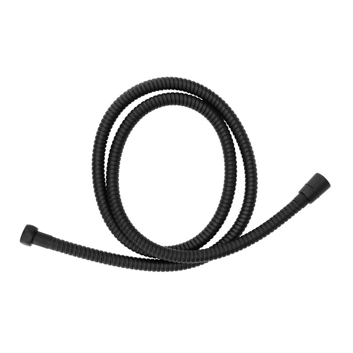 Шланг для душа IDDIS Agua черный матовый, нерж. сталь, 1,75 м (AGUS17B0i19) - фото 1