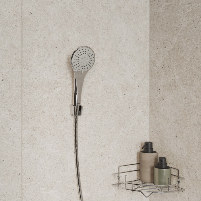 Душевой гарнитур с держателем, Essential, Milardo, 3303F10M16 - фото 2