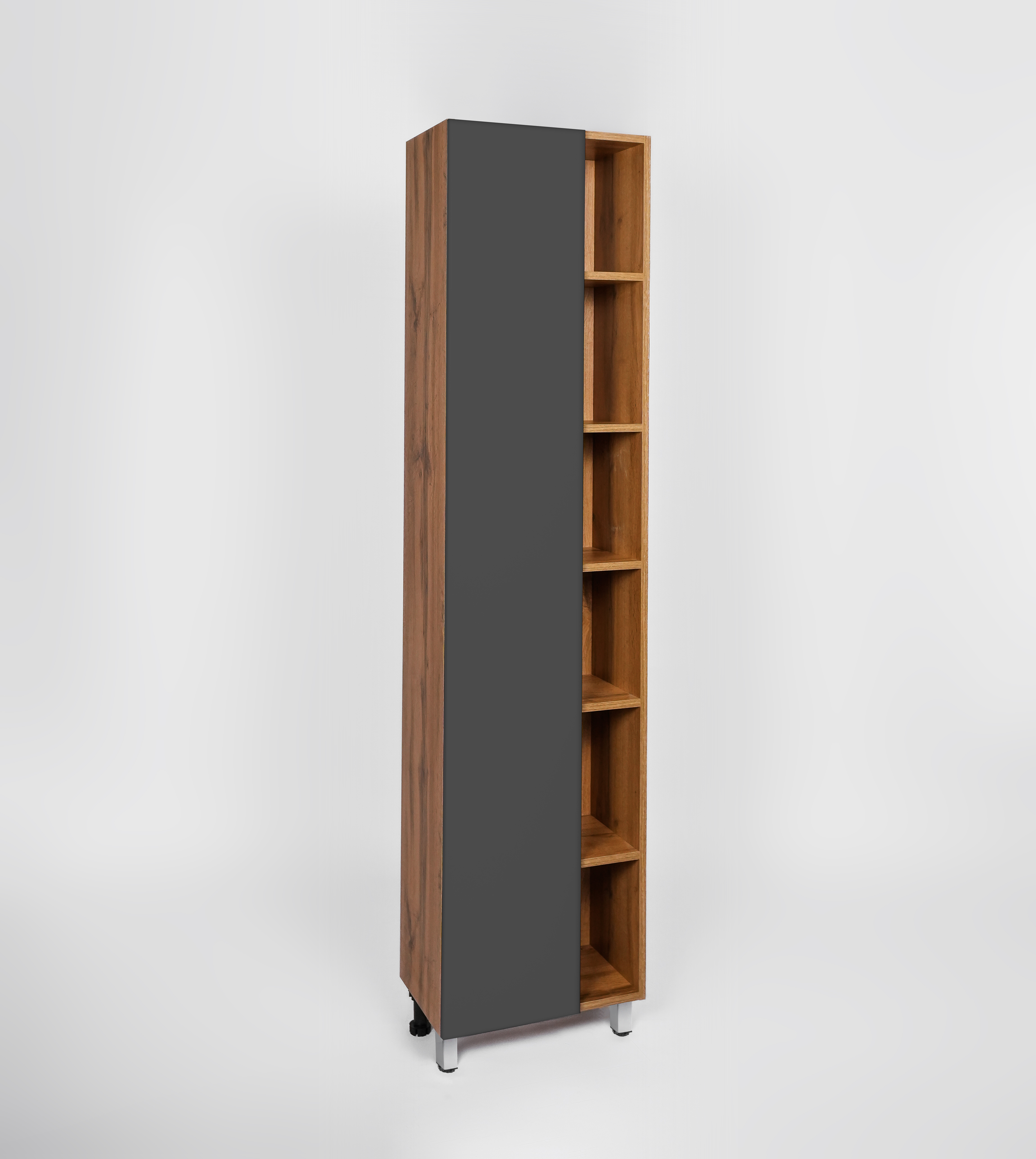 Пенал VIANT "Бостон" правый/левый графит 300х450х1900 (VBOS450G-PEN)