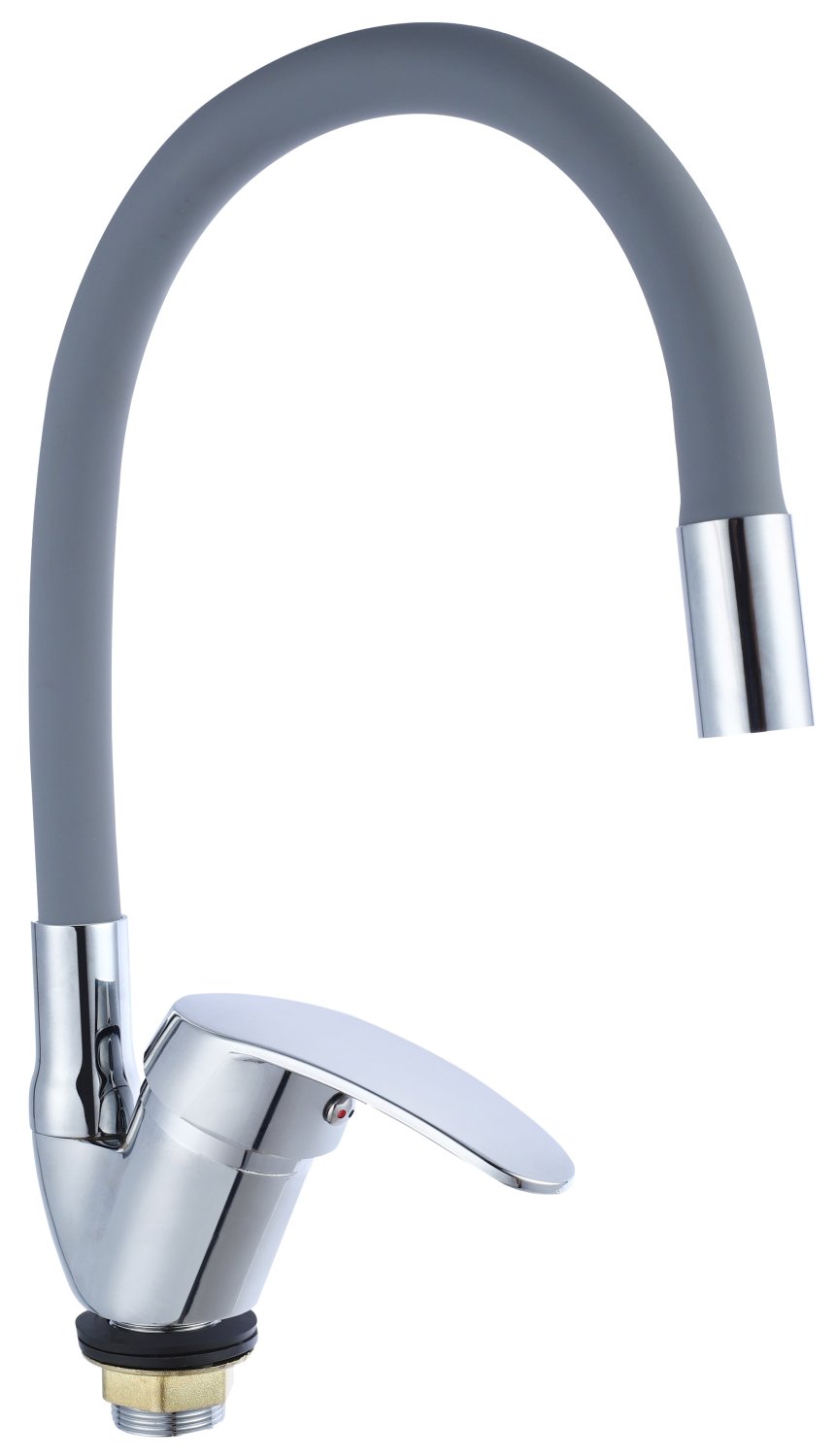 Смеситель для кухни TSARSBERG серый гибкий излив тип См-МОЦБА (TSB-731-G05) - фото 1