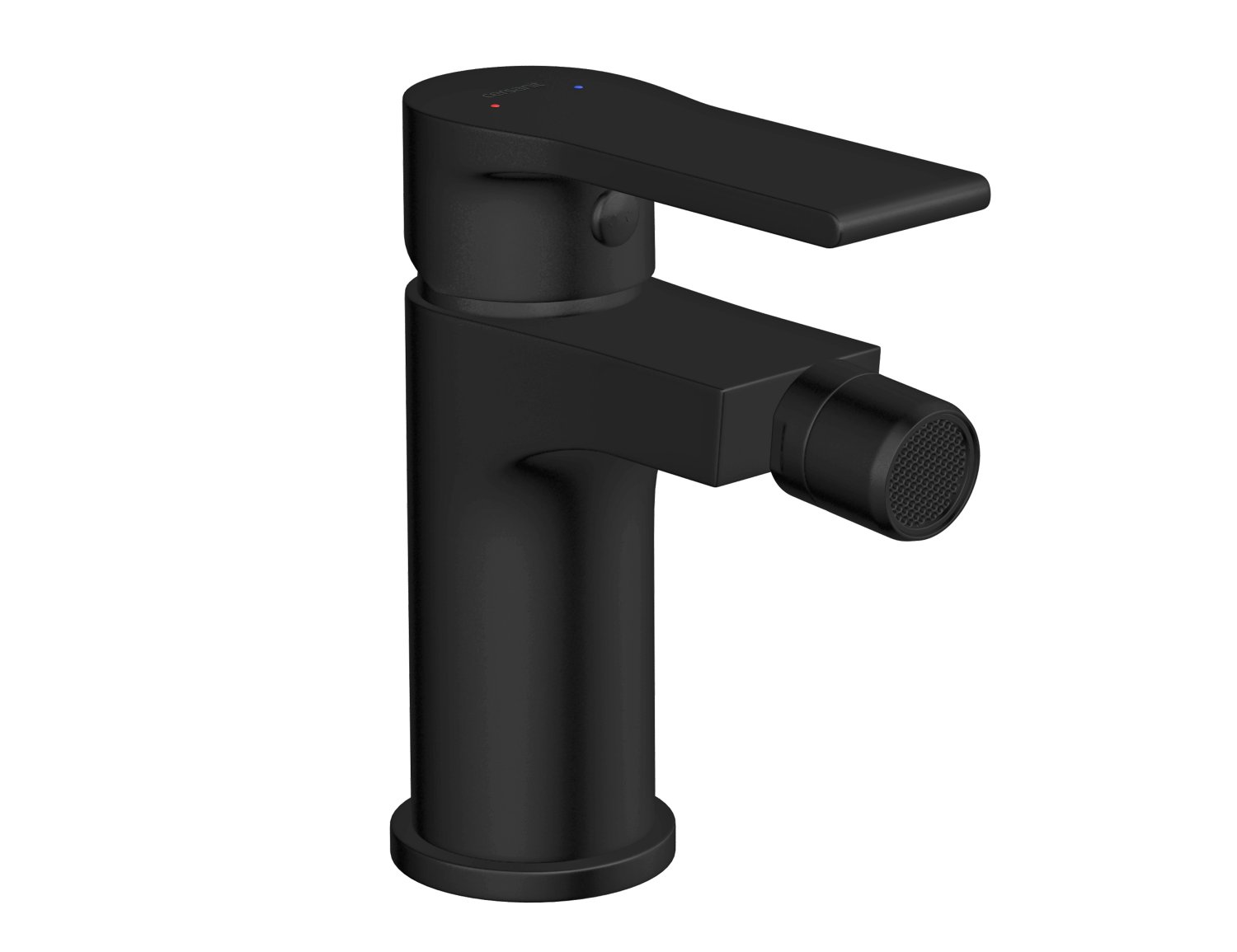 Смеситель для биде Cersanit BRASKO BLACK однорычажный черный (63110)