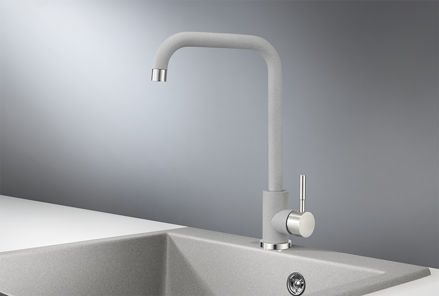 Смеситель для кухни GRANULA (ST-4033, БАЗАЛЬТ) - фото 2