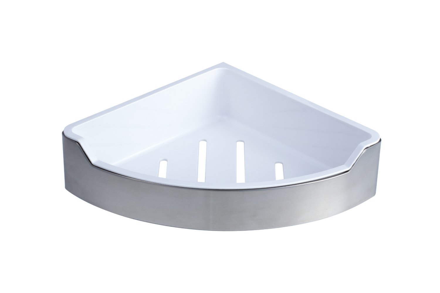 Полка FIXSEN Hotel угловая одноэтажная с пластиковой вставкой (FX-31003D) - фото 1