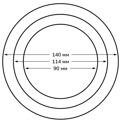 Кольцо переходник для измельчителя Fmark (FM-B14-11) - фото 2