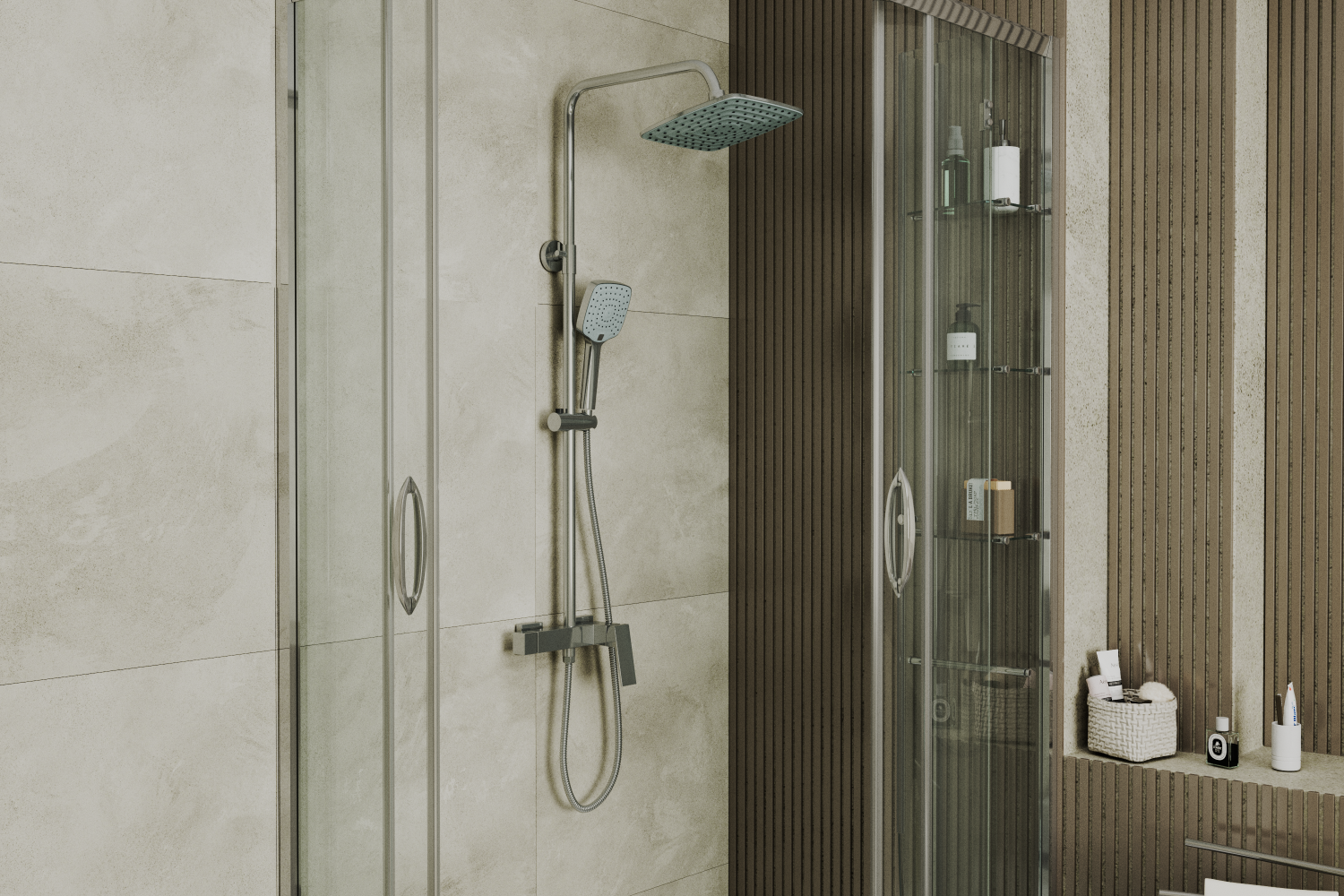 Душевая система  RUSH Thira без излива (TR3635-40) - фото 2