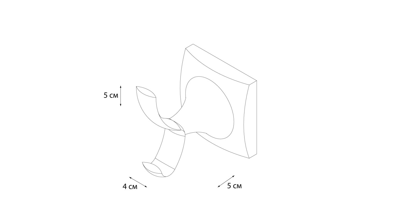 Крючок двойной Grampus Ocean GR-2005 - фото 3